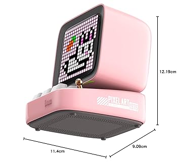 Divoom ピンク スピーカー【美品】 Amazon.co.jp: 【可愛すぎぎぎぎぎぎ！】Divoom Ditoo Pro