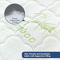 Vista 2 de Protector de colchón de aire para niños, impermeable, compatible con cama inflable Intex Cozy Kidz