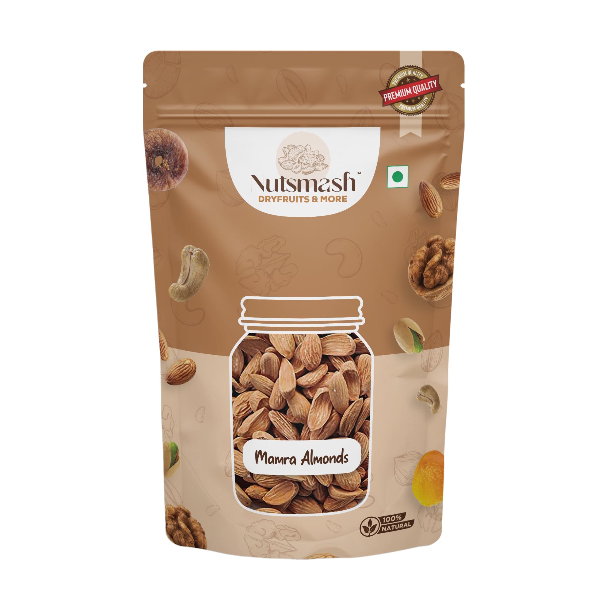 Nutsmash Healthy And Tasty Mamra Almonds/Badam (200G) | 100% Natural (B0D2P8ZP7M) Amazon Price History, Amazon Price Tracker