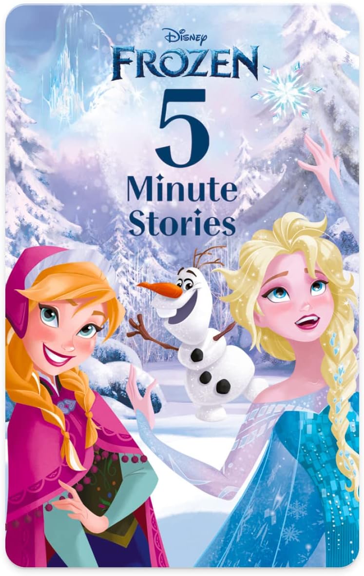Disney Frozen: 5 Minute Stories – Kids Audio Card for Use with Player & Mini All-in-1 Audio Device, Educational Screen-Free Listening with Fun Stories for Playtime, Bedtime & Travel, Ages 3+