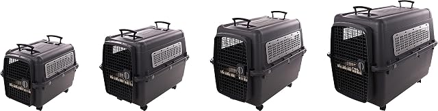 Foto 4 de 7 de Flamingo Jaula DE Transporte LANTA Gris M 51x71x54CM