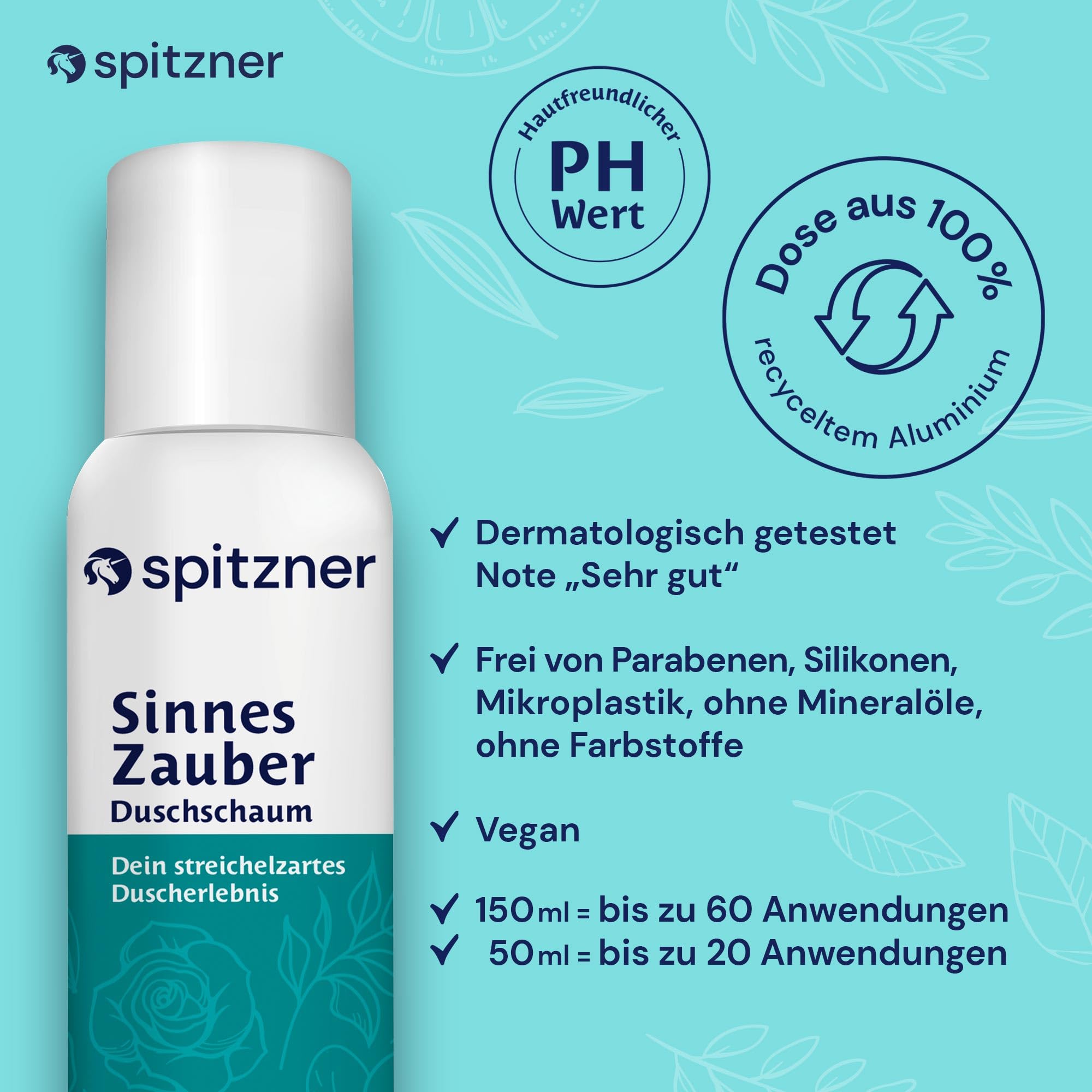 Ensemble de mousse de douche Spitzner Voyage émotionnel, 5 pièces.