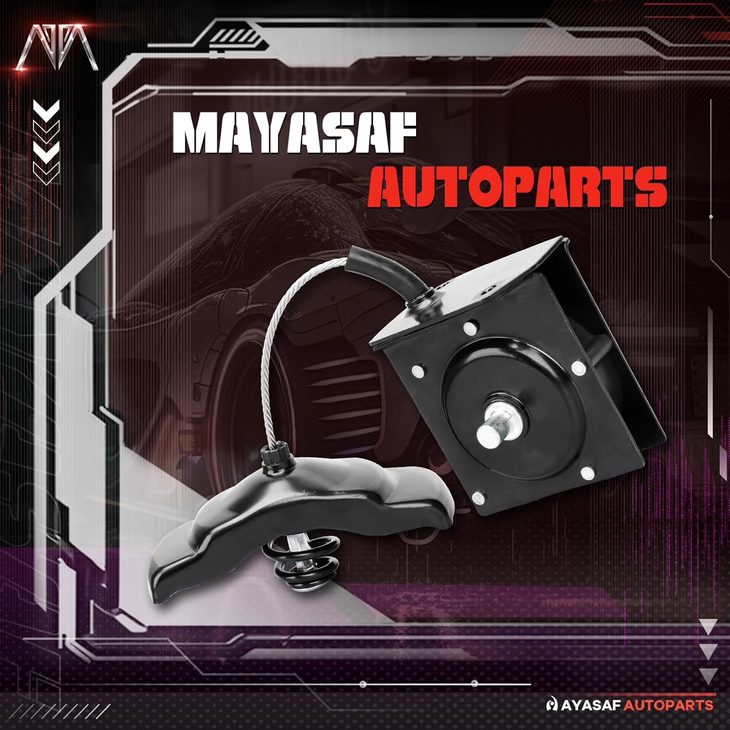 MAYASAF Spare Tire Hoist 924-538 Wheel Carrier Hoist Spare Tire winch for Dodge 2002-05 Ram 1500, 2003-10 Ram 2500/3500, for Ram 2011-12 2500/3500