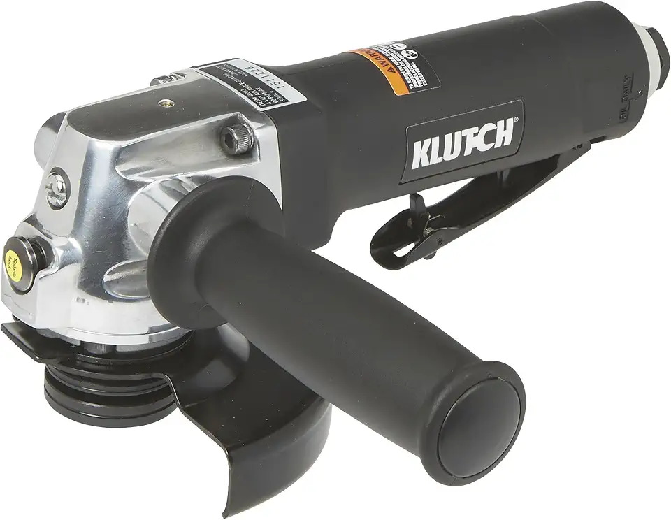 Klutch 4 1/2in. Air Angle Grinder - 12,000 RPM, 4 CFM