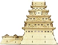 Vista 8 de Rompecabezas 3D de arquitectura de madera del castillo de Edo - Divertidos kits de manualidades de madera - Regalo ideal para cumpleaños y recuerdos