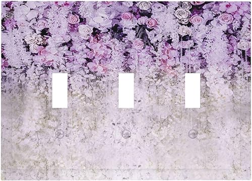 Miniatura 152 de Placa de pared de tortugas marinas, hierba oceánica, medusas, peces y algas marinas, placa de pared de doble palanca, cubierta de interruptor de luz