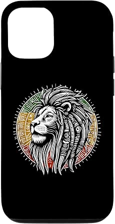 Rasta Lion Roots Rock Reggae Love Case for iPhone 12/12 Pro