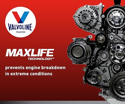 Miniatura 6 de Valvoline Aceite de motor sintético completo de alto kilometraje con tecnología MaxLife SAE 5W-30, 1 cuarto de galón (paquete de 2)