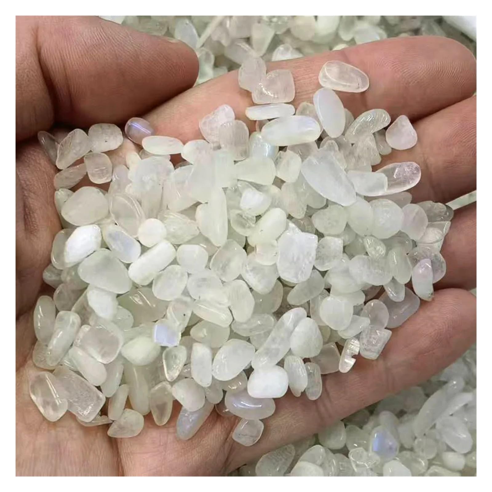 Naturalny podłoże kwarcowe do akwariów, Akwarium Żwir Kryształy Kamienie kwarcowe Multicolor 1-10mm 20g 50g 100g(Color 26,100g)