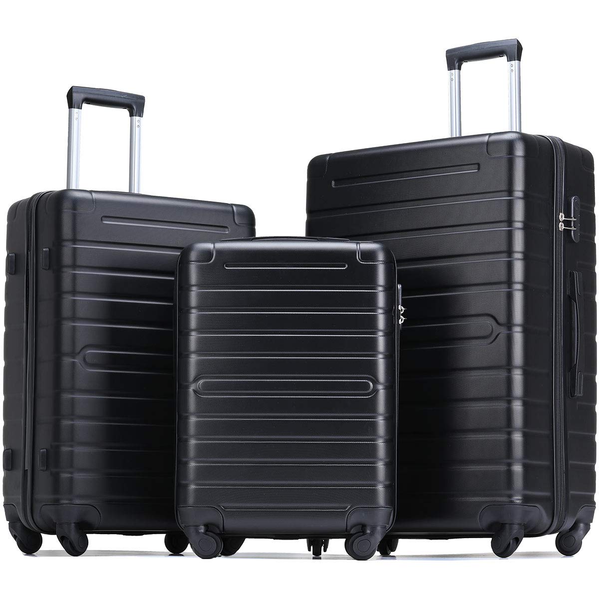 merax 3 piece luggage set