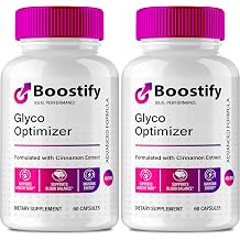 Boostify Capsules, Official Boostify Blood Support Supplement Pills - Maximum Strength, All Natural Healthy Circulation and Stable Levels, Advanced Boost Tify Health Support Reviews 2 Pack