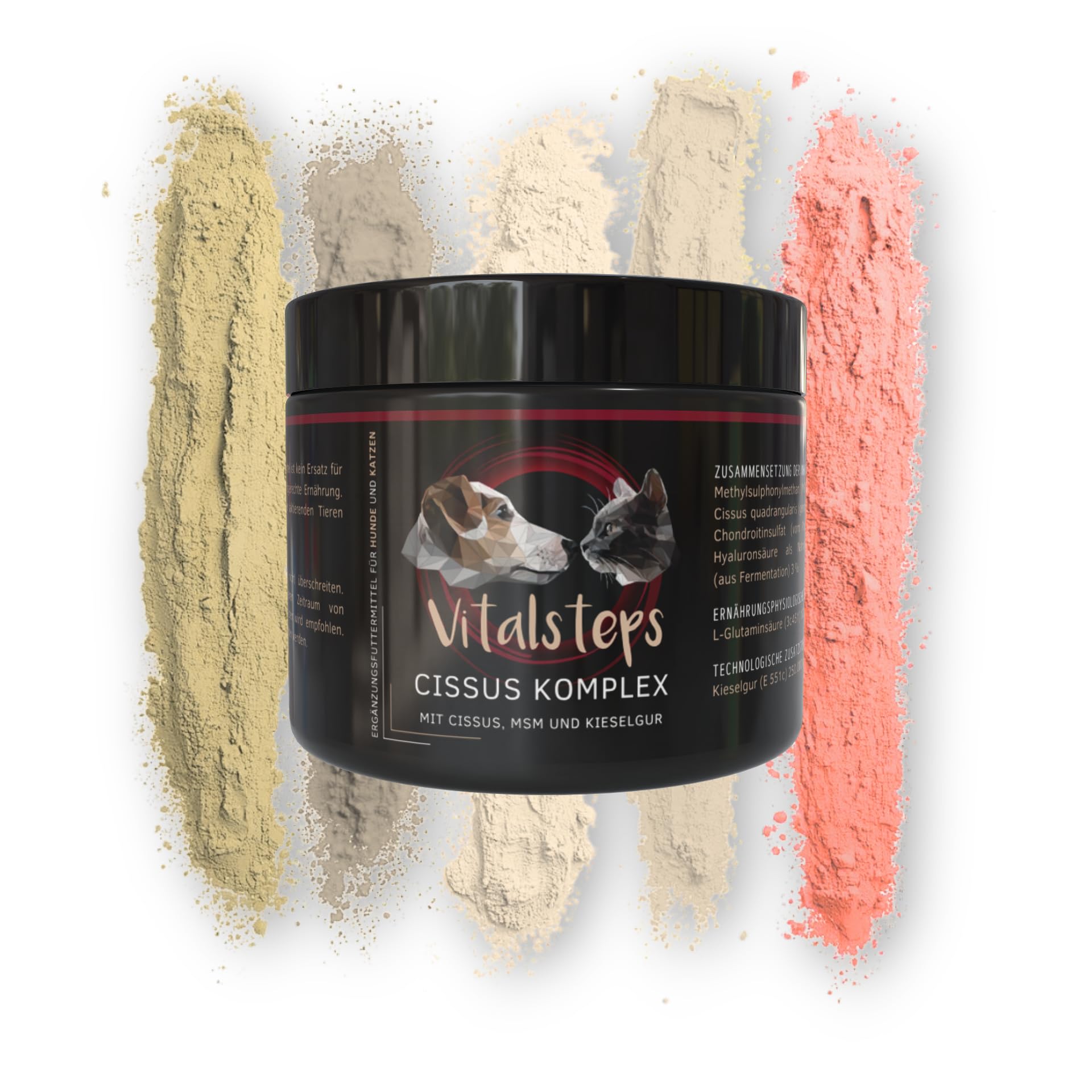 Cissus Komplex 225g | Mit Cissus, MSM u. Kieselgur für Hund u. Katze