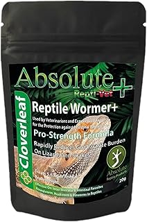 Sponsored Ad β Cloverleaf Absolute+ Reptile Wormer 5g De-Worming
