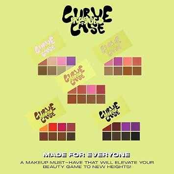 Made by Mitchell | Curve Case PRESSED Palettes | Make-up Palettes | Medium