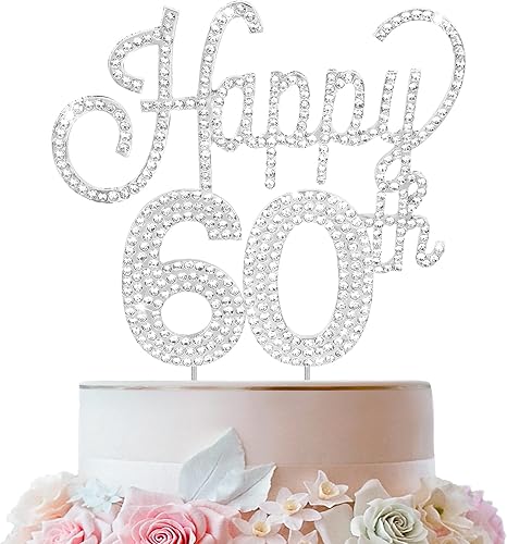 Miniatura 19 de LINGTEER Decoración de pastel de diamantes de imitación dorados para cumpleaños número 15 – Cheers to 15th Birthday Quince años de edad, decoración