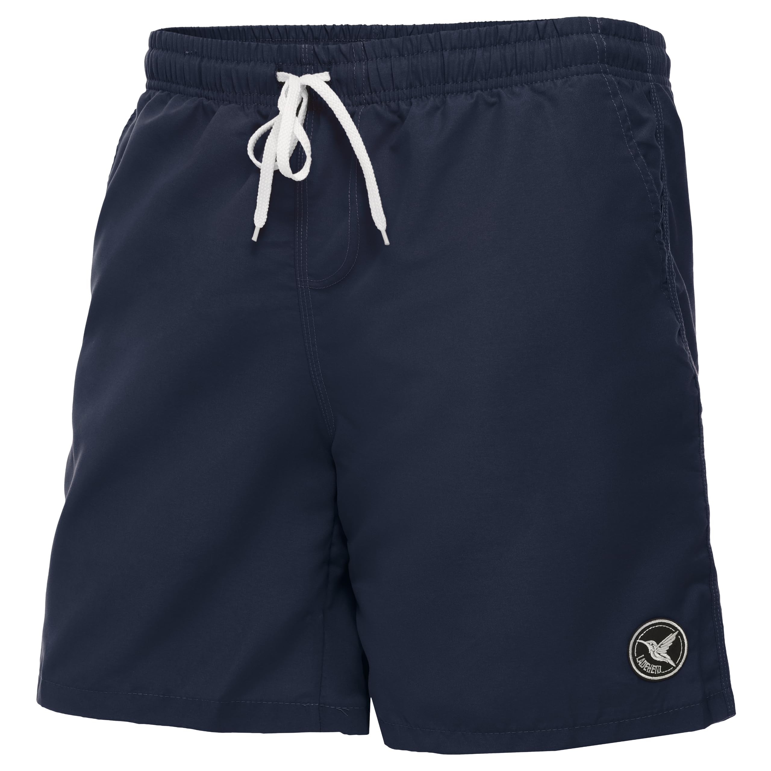 Ladeheid Badehose Herren, Bequeme Lange Badeshorts mit Breitem Gummibund, Kordelzug und Taschen, Schwimmhose Boardshorts – LA40-129