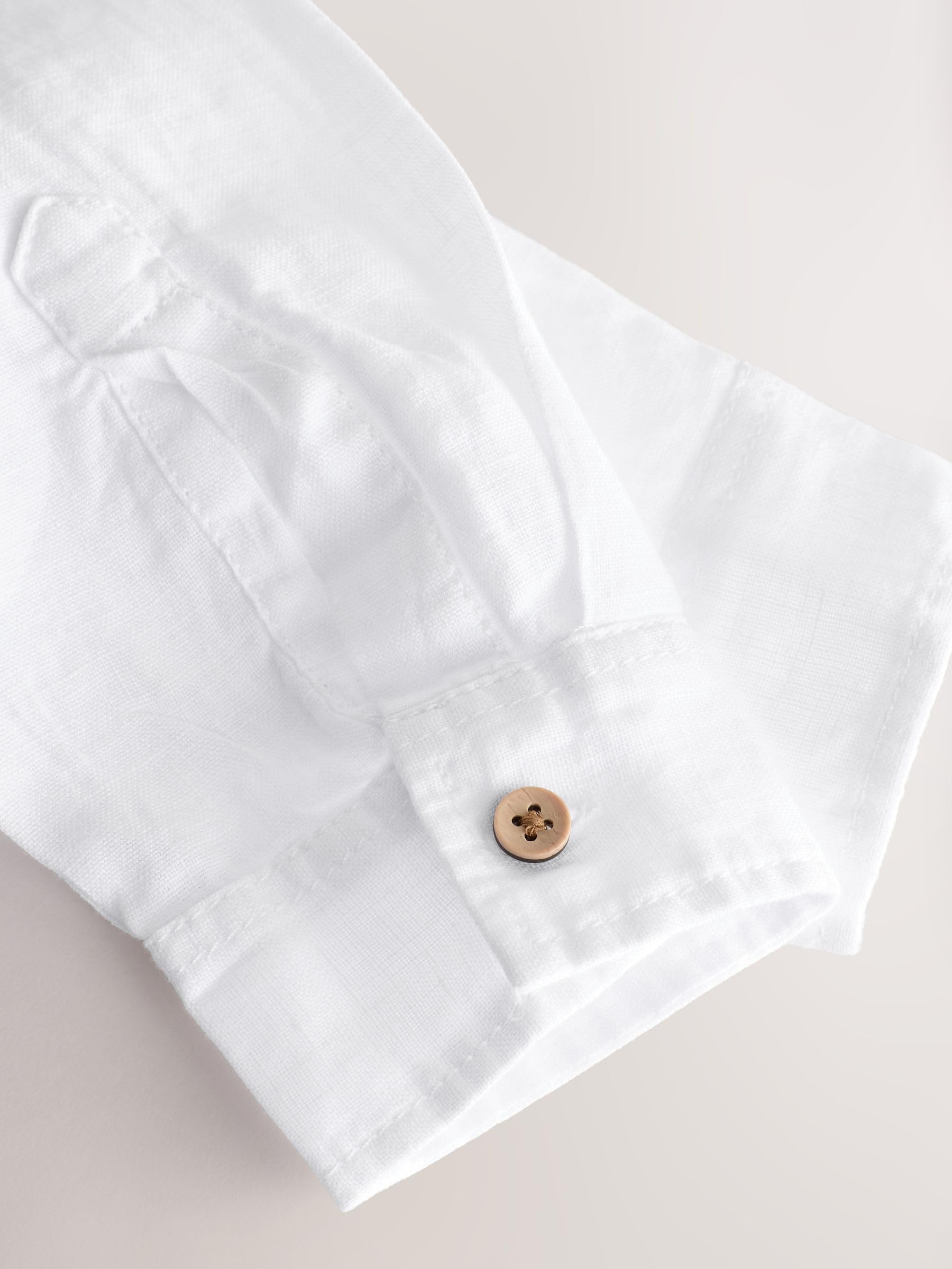 NEXT Garçon Chemise en Lin à Manches Longues
