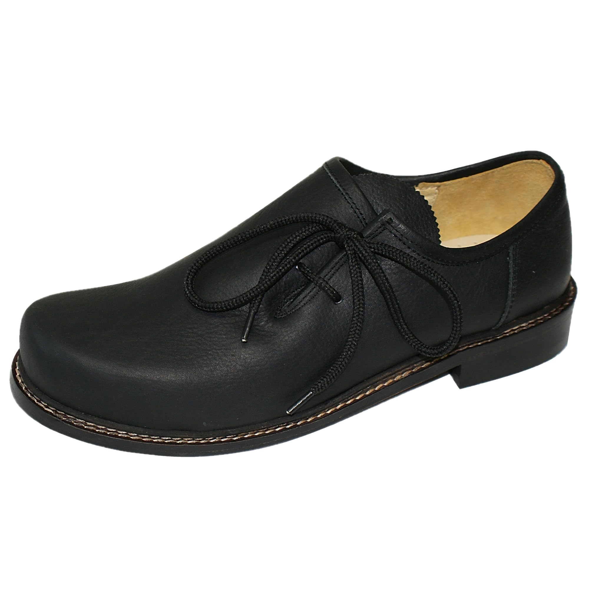 Scarpe tradizionali da uomo, scarpe da avena, in pelle, marrone, nero, suola in pelle, scarpe da ballo, suola liscia per ballerini, pantaloni in pelle per ballare