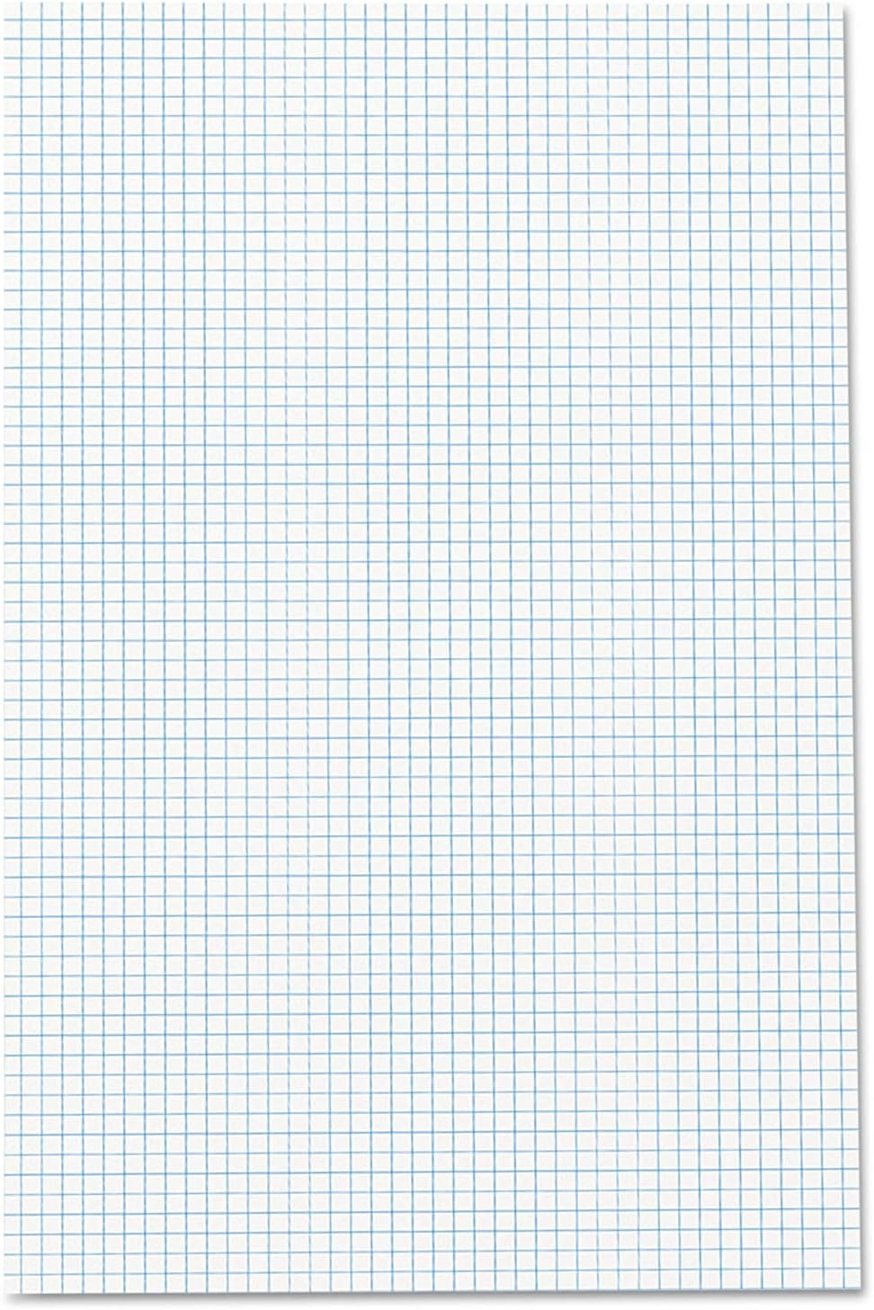 Ampad Quadrille Double Sided Pad, 11 x 17, White, 4x4 Quad Rule, 50 Sheets, 3 Pads, 150 Sheets Total (22-037)