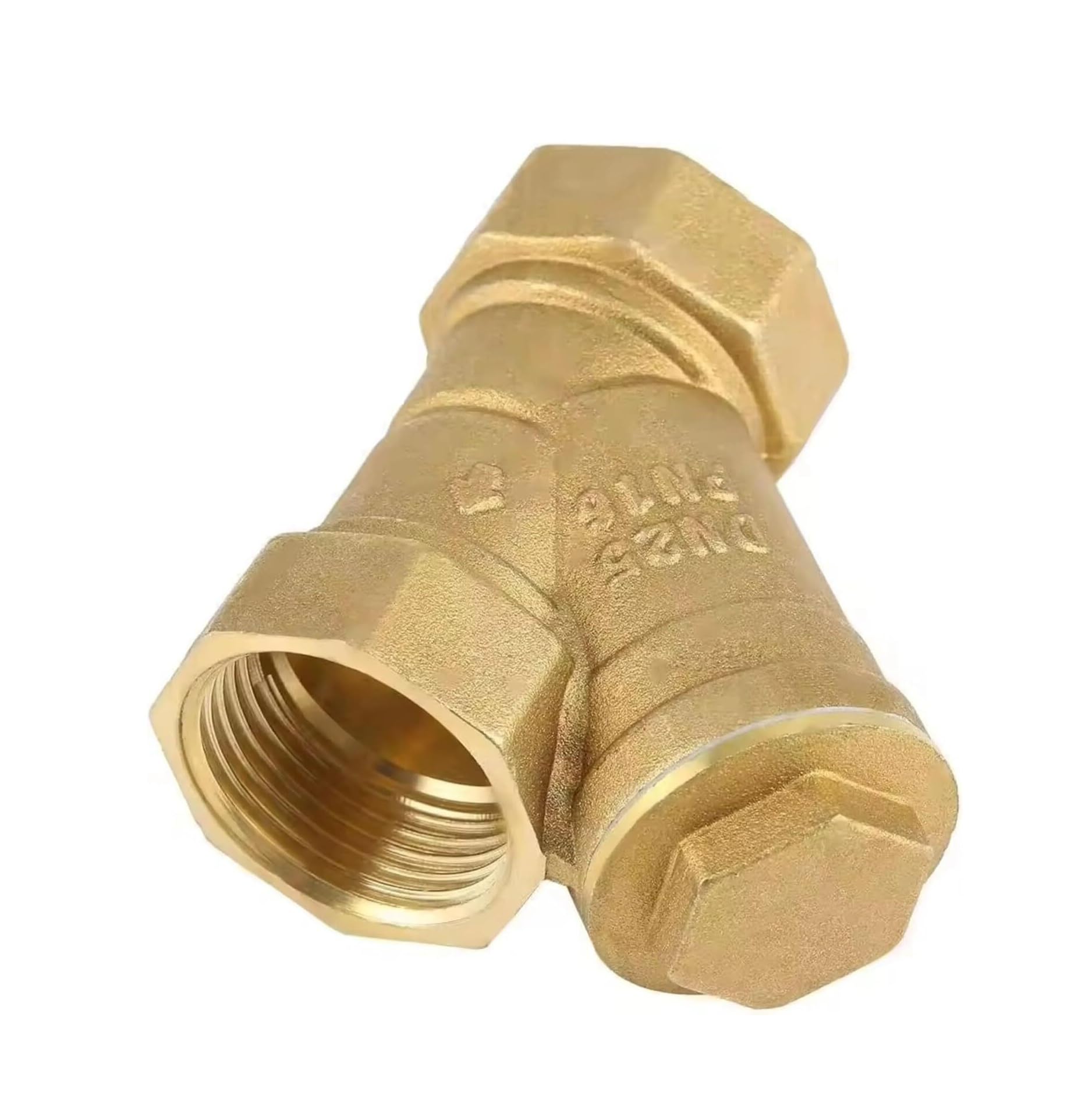 Lmrxofe One Color 1 Inch Brass Y Type Strainer Check Valve