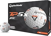 Vista 1 de Pelotas de golf TaylorMade TP5 & TP5x (blanco, amarillo, Pix)
