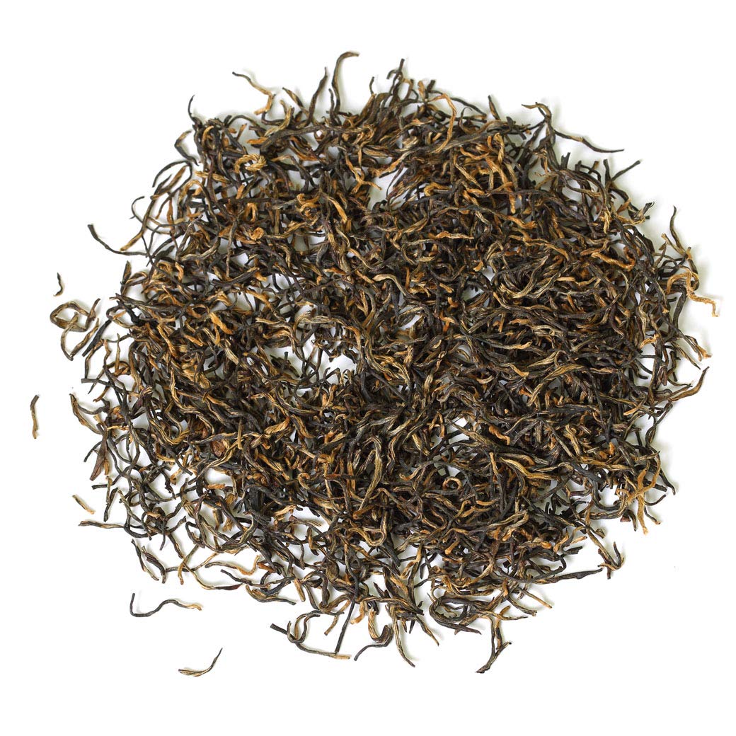 GOARTEA Schwarzer Tee - 4Pcs 250g Total 35.2oz Premium Grade - Lapsang Souchong Tea - Loose Leaf Chinese Black Tea Schwarztee - Golden Buds - No Smoky Taste