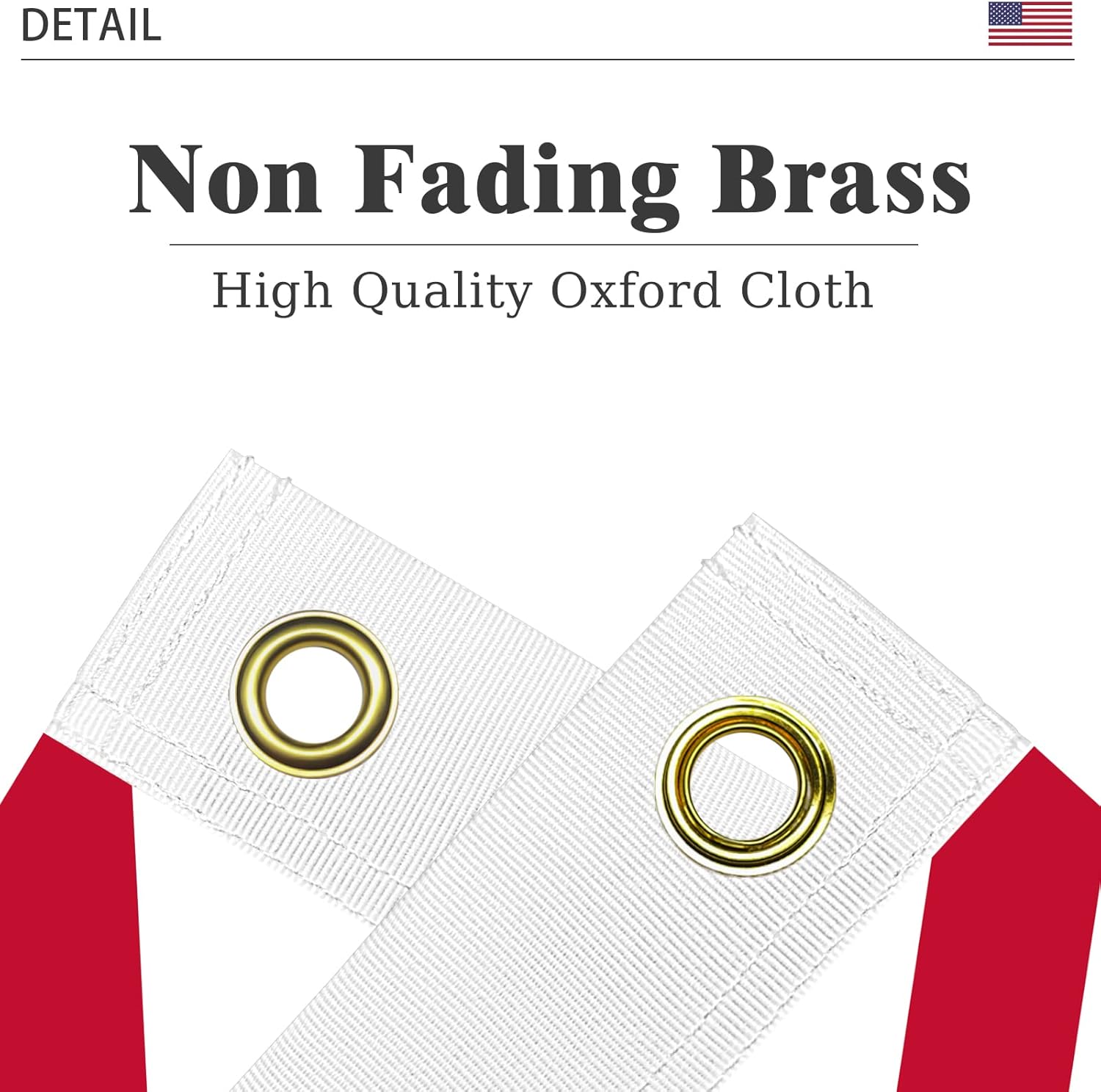 Florida State Flag 3x5 Outdoor Double Sided 3 Ply 240D Polyester Big State of Florida Flags Sewing 4 Rows of Thread with Durable Canvas Header and Brass Grommets