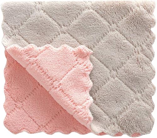 12 paños de limpieza mágicos para cocina, lavar platos, súper absorbentes, antiadherentes, aceite, lavables, de secado rápido, paños de limpieza de