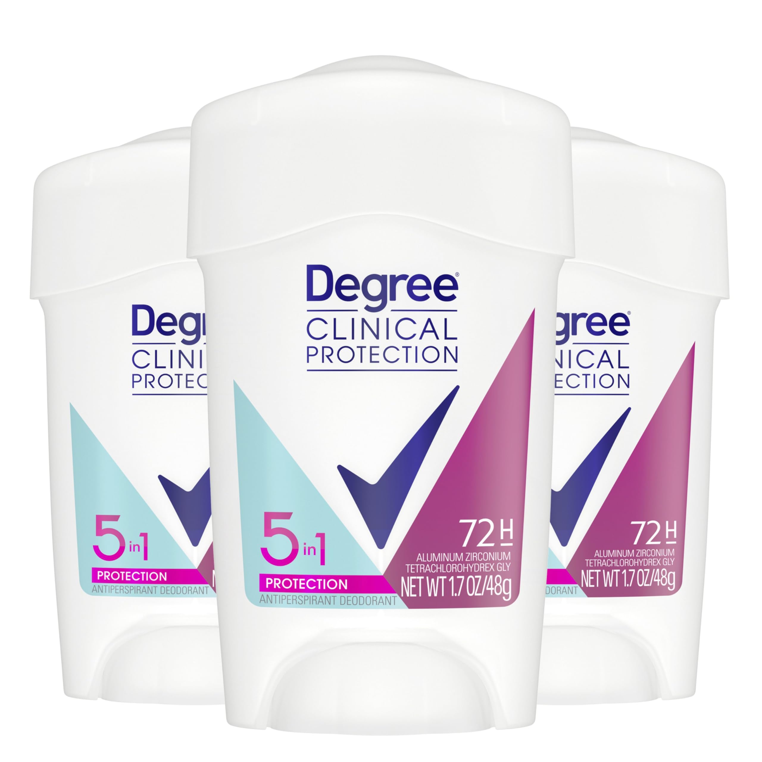 Degree Clinical Protection Antiperspirant Deodorant 5-in-1