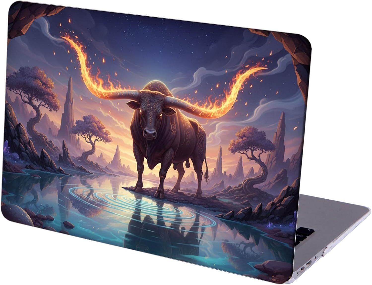 Compatible with MacBook Neo 13-inch, Hard Shell Case with Keyboard Cover and Screen Protector (A3404 A18 Pro chip, 2026 Release) - Bull MC22048