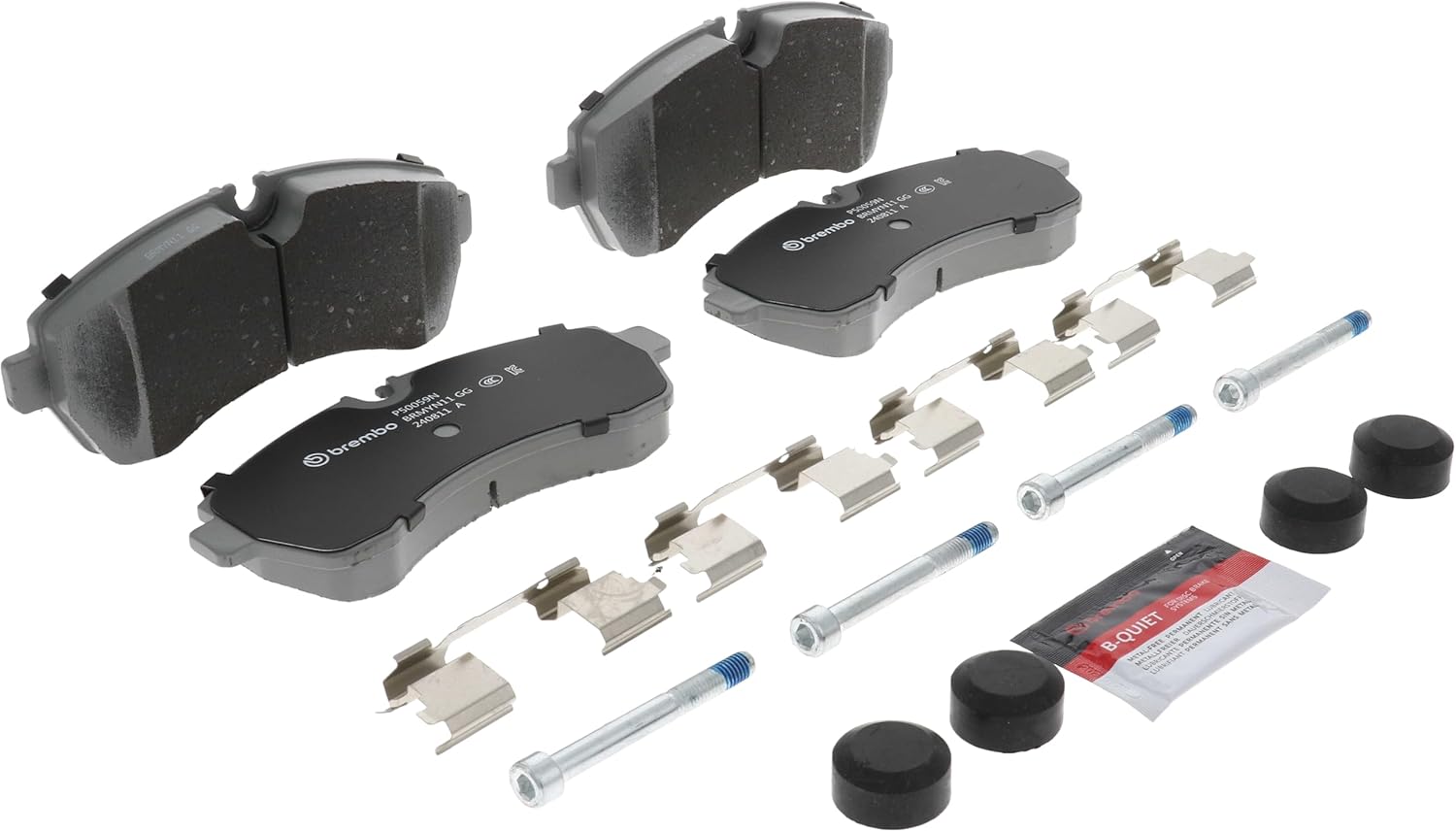 Brembo P50059N Premium Ceramic Front Disc Brake Pad Set MERCEDES-BENZ/VW OE# 2E0698151F