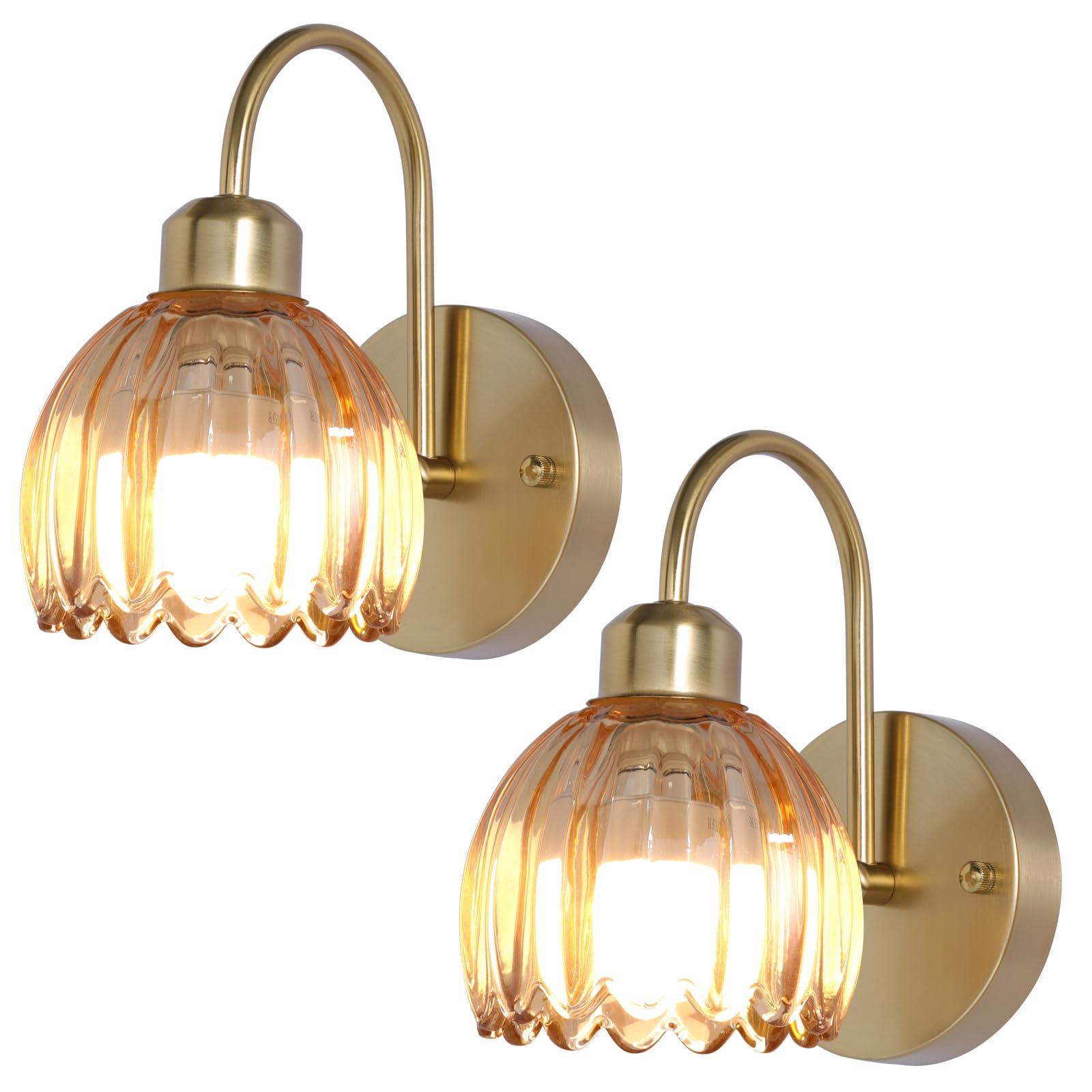 Photo 1 of HMLUESR Rechargeable Wall Sconce Set of 2