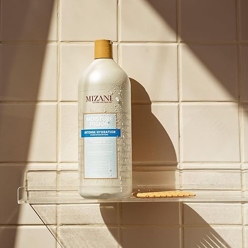 Miniatura 11 de Mizani Moisture Fusion - Champú rico en humedad, limpia y acondiciona suavemente el cabello, con aceite de argán, para cabello seco