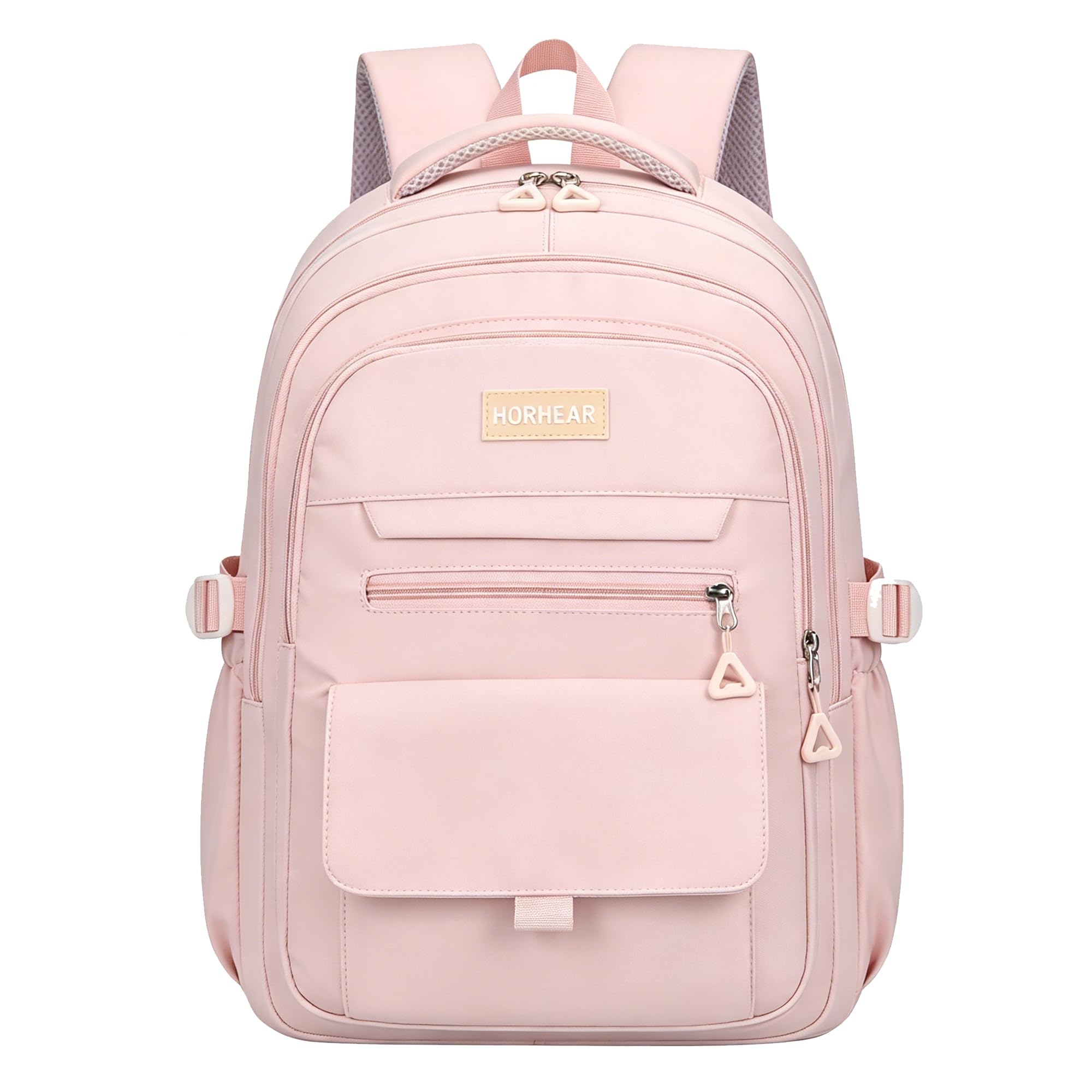Zaino scolastico per ragazze, zaino estetico da donna, carino zaino, carino zaino per libri, adrette college, Colore: rosa., Einheitsgröße, Stile semplice