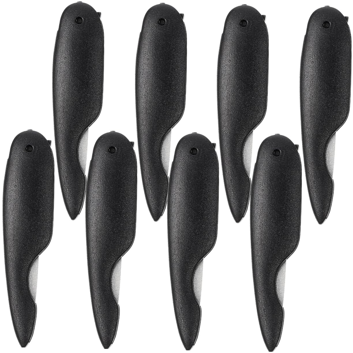 40 Pz lima per unghie pieghevole lima per unghie per unghie naturali strumenti per manicure e pedicure unghia para uñas tamponi per unghie piccole lime per unghie addominali Black