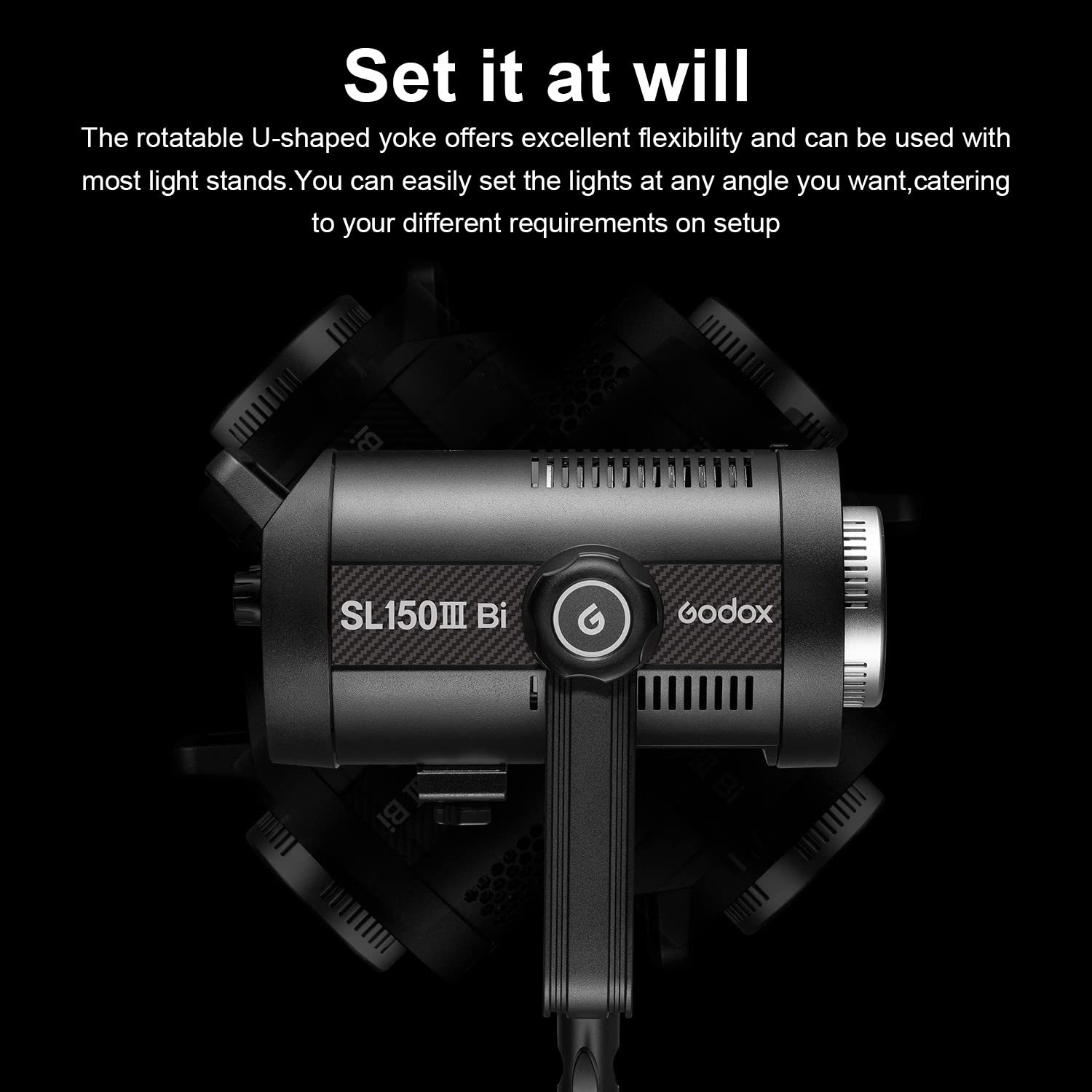 Amazon | GODOX SL150IIIBi 撮影LĒⅮライト 常光灯 最大160W ファン
