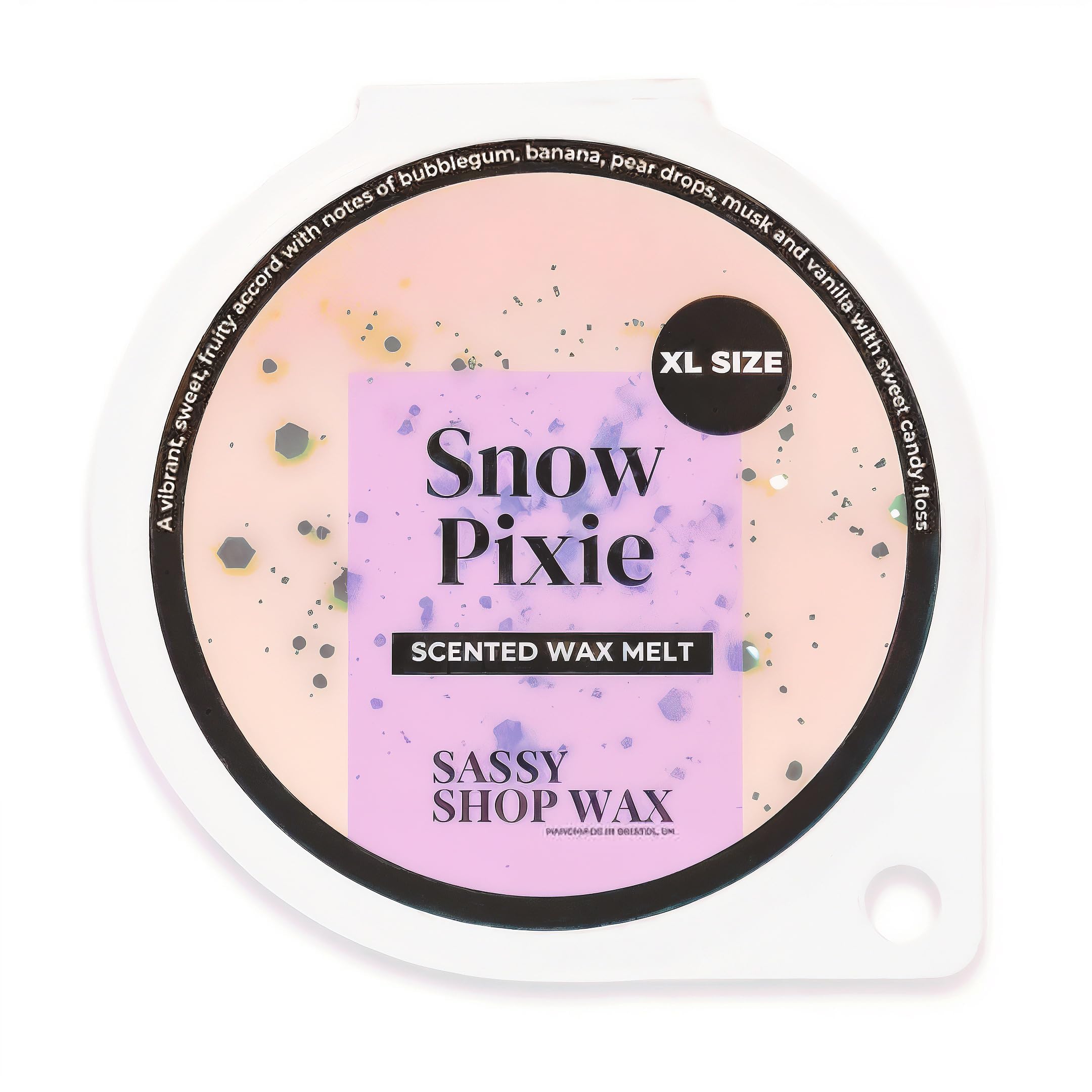 Sassy Scents Snow Pixie Wax Melts | Inspired by L.ush S.now F.airy | Up to 108 Hours Burn Time | Low-Paraffin Soy-Mineral Blend | Vegan-Friendly | Cruelty-Free | Handmade in the UK | 70g XL — image 1