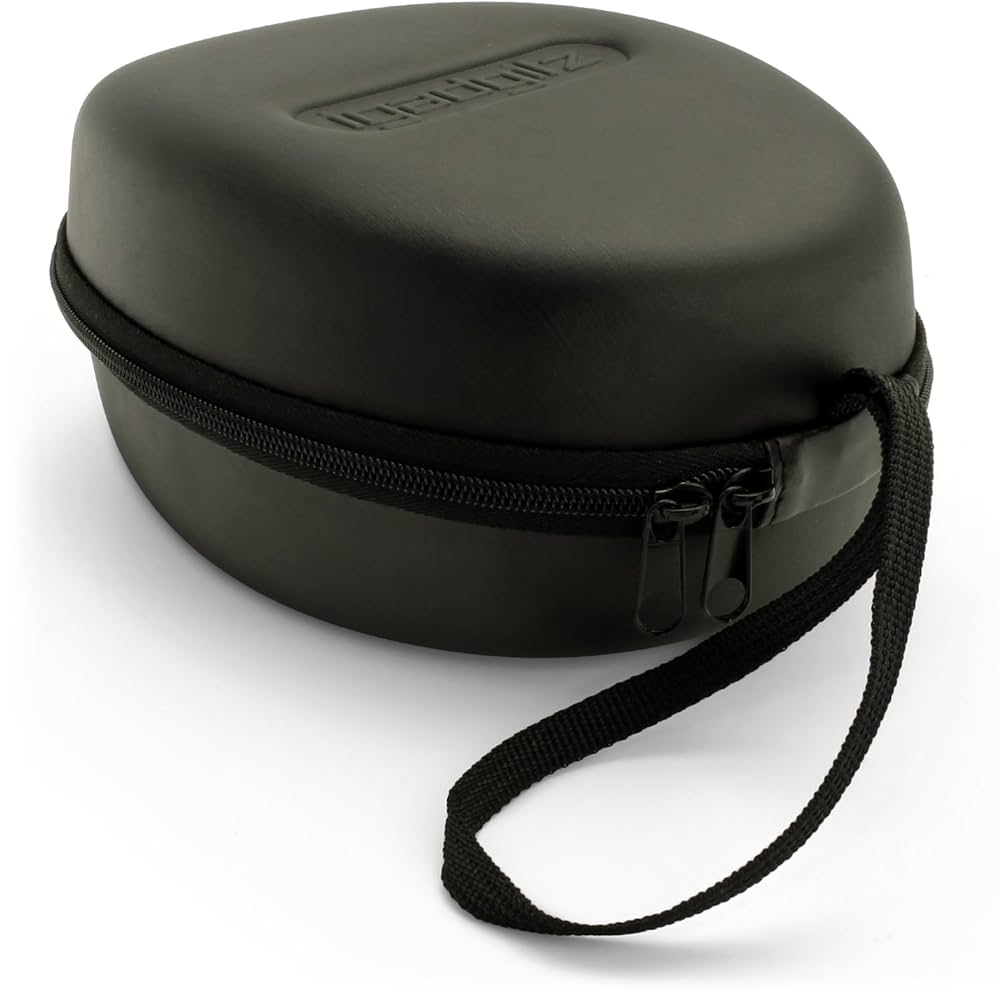 Housse Protective EVA Pour Dictaphone Sony - Anti-Choc - Fermeture Éclair - Noire