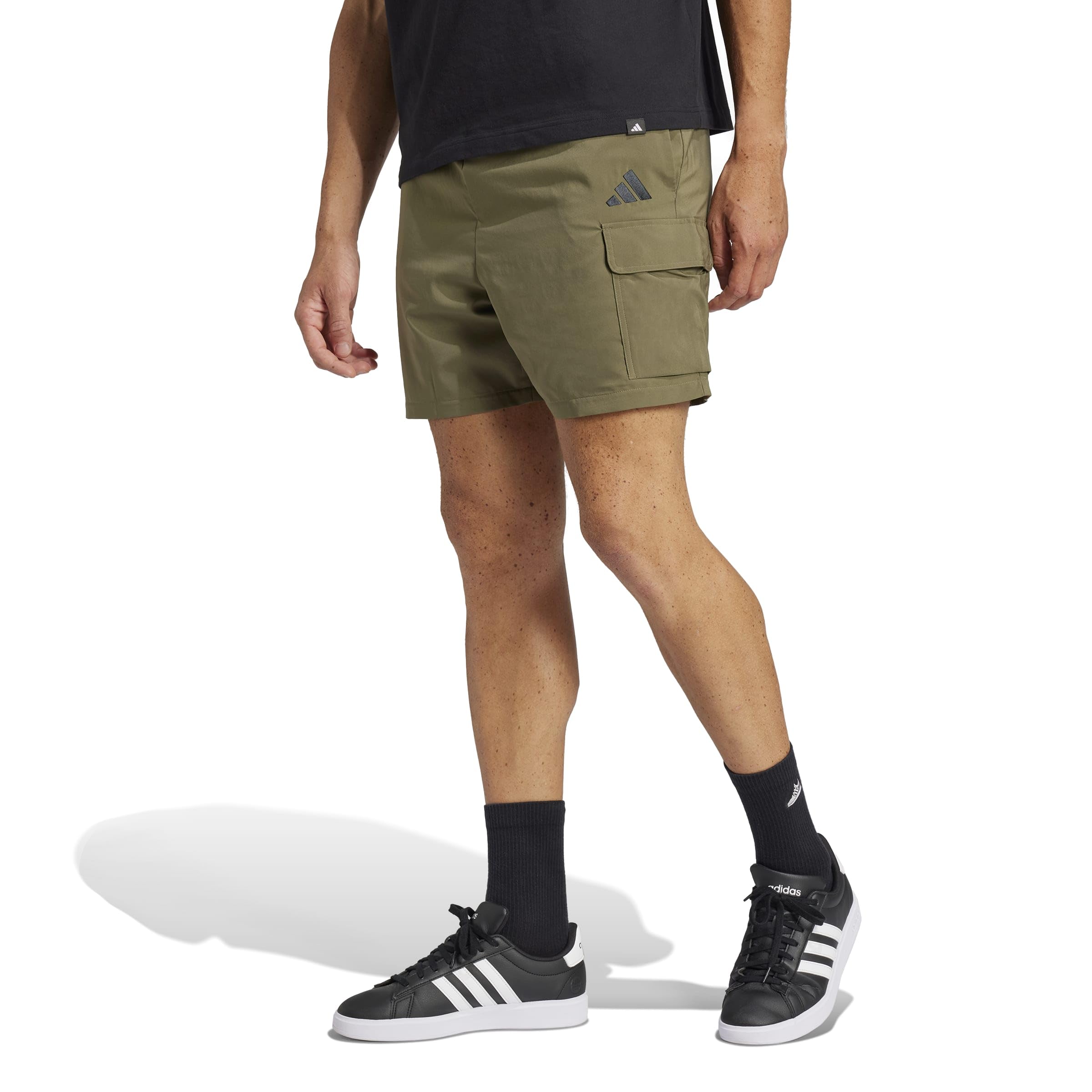 adidas Essentials Small Logo Cargo Chelsea Short - Szorty cargo Mezczyzni
