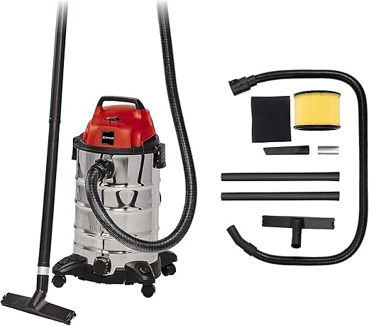 Einhell TC-VC 1930 S Bidone aspira solidi e liquidi (1500 W, depressione...