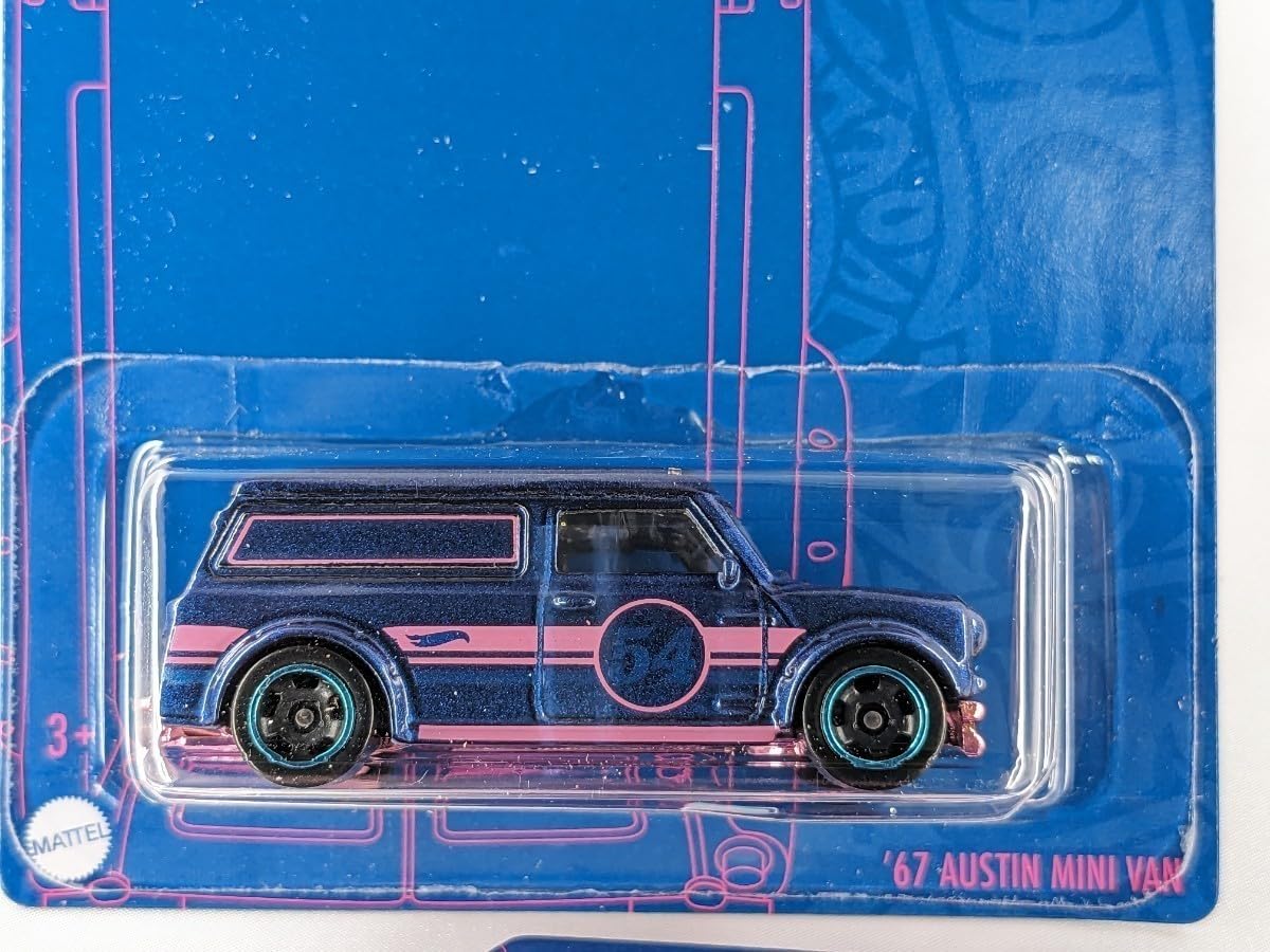 Amazon.co.jp: US版 ホットウィール ブルー ピンク パール&クローム 54