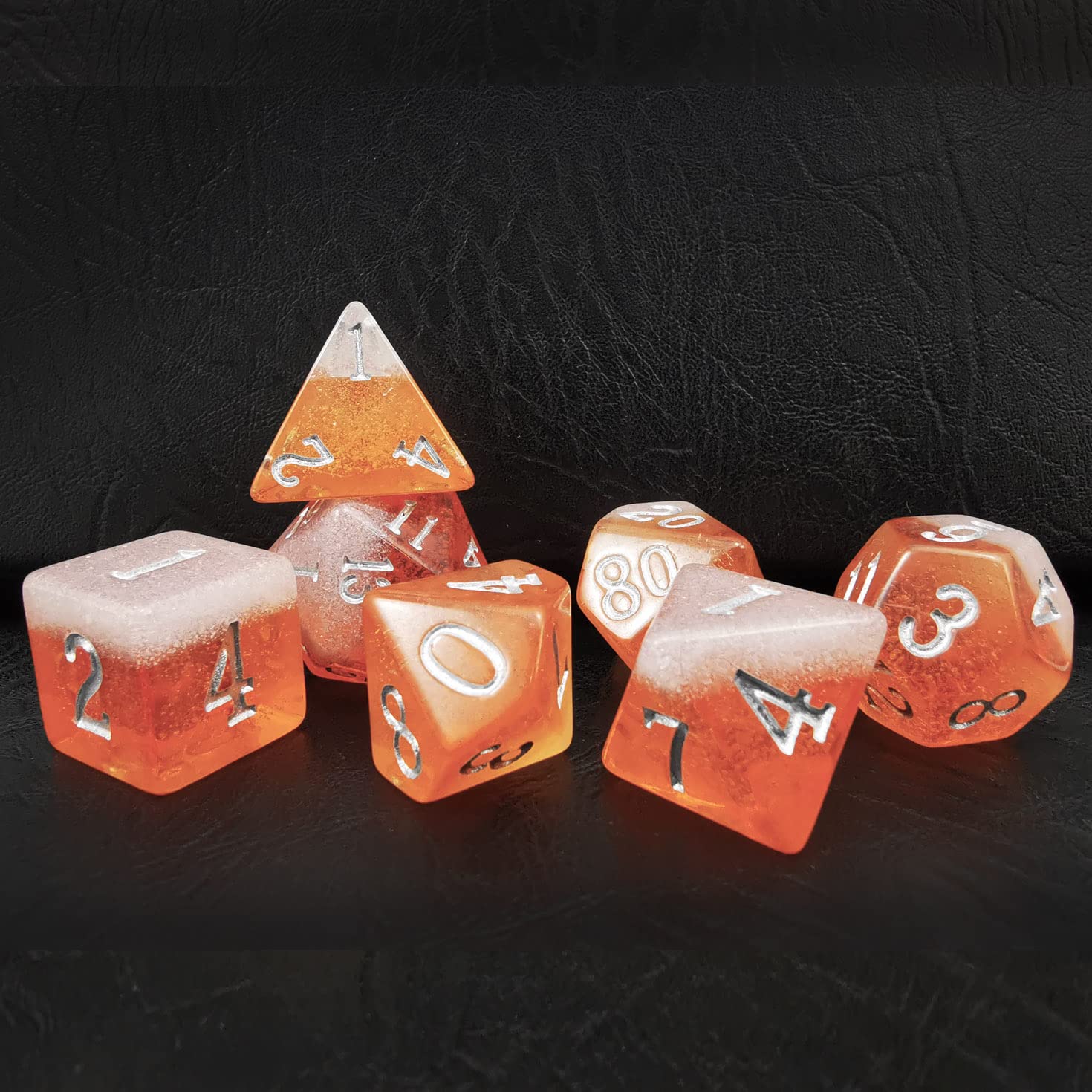 Bescon Beer Dice Set, Novelty 7pcs BeerDice Polyhedral D&D DND Dice Set of 7pcs; IPA Set