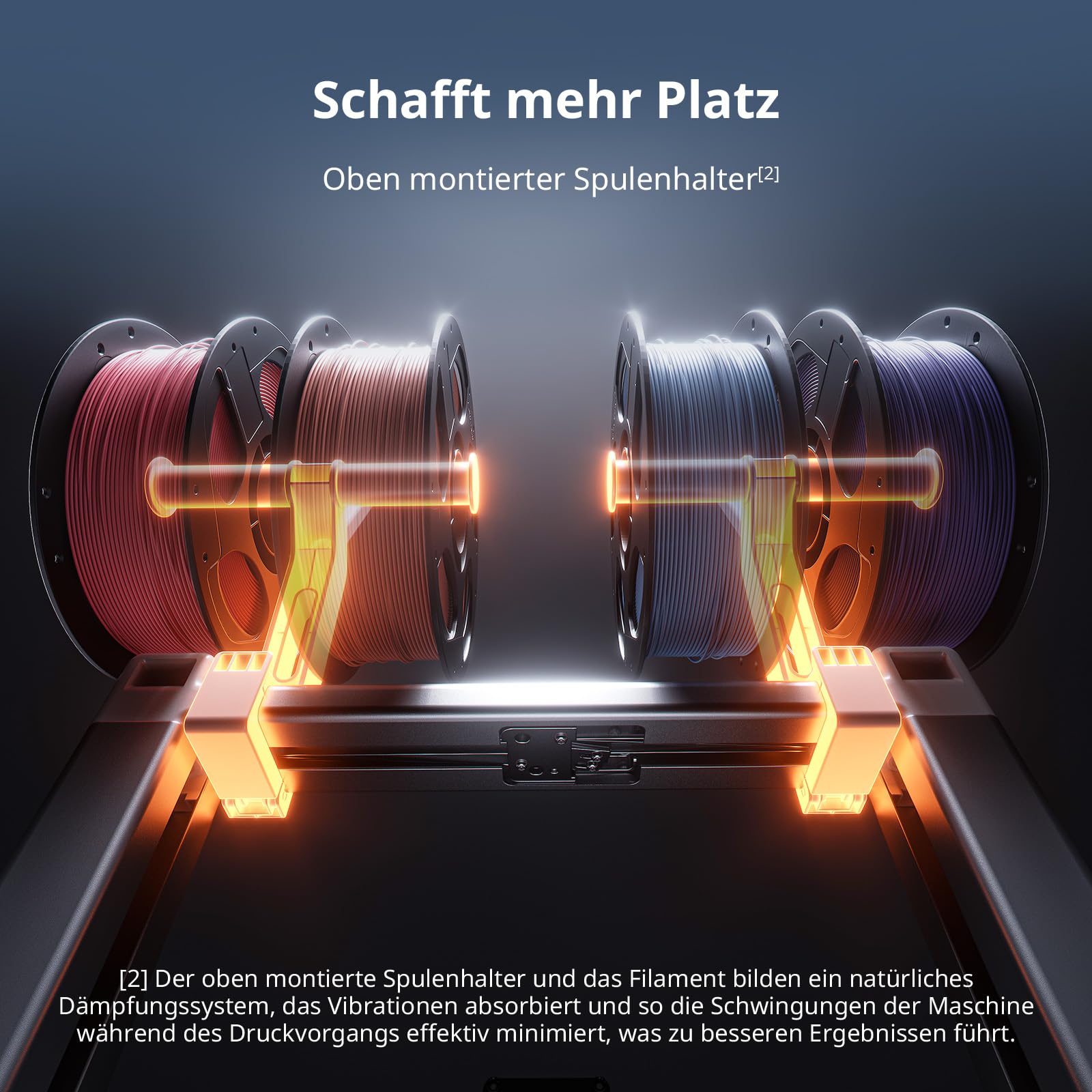 Anycubic Kobra X Combo 3D Drucker, 7 Farben-Druck, Weicher und Harter Multifilamentdruck, Intelligentes Drucken per Fernzugriff, Bis zu 19 Farbdruck für Einsteiger, Druckgröße 260 x 260 x 260 mm