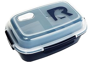 5-Compartment Lunch Container - Hot Food-Safe and Leakproof Lunch Box with Lid,...