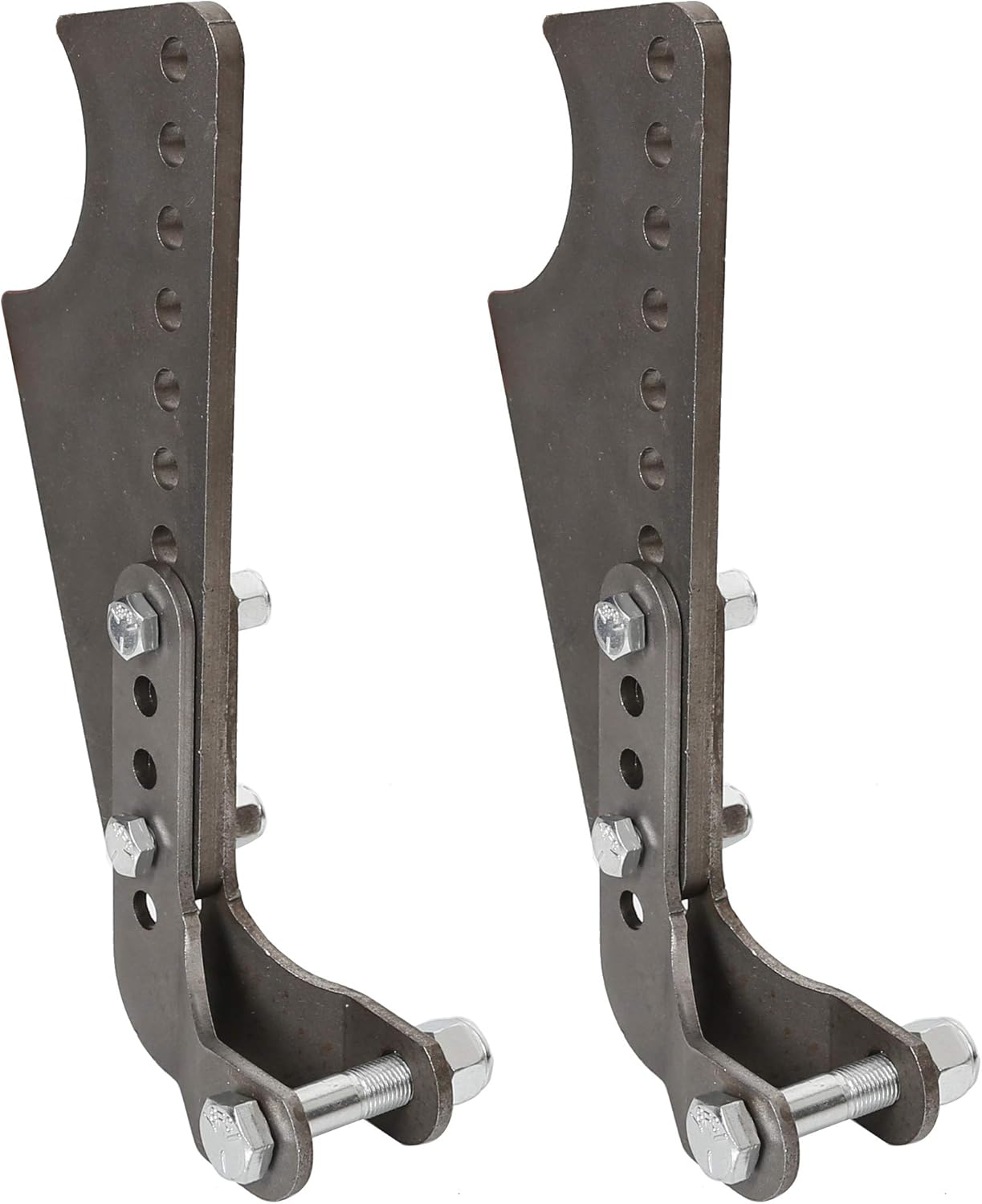 Adjustable Coil Over Shock Mount Kit Lower Rear Brackets for 3" Axle Tubes Steel