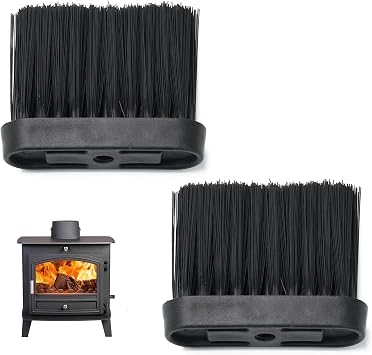 2 Pcs Fire Brush,Fireside Companion Set,Fireplace Brush Cleaning Hearth