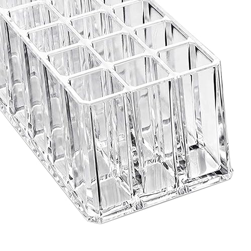 Miniatura 6 de Generic 24 Slots Lipstick Holder Acrylic Lipstick Organizer Cosmetic Storage Box for