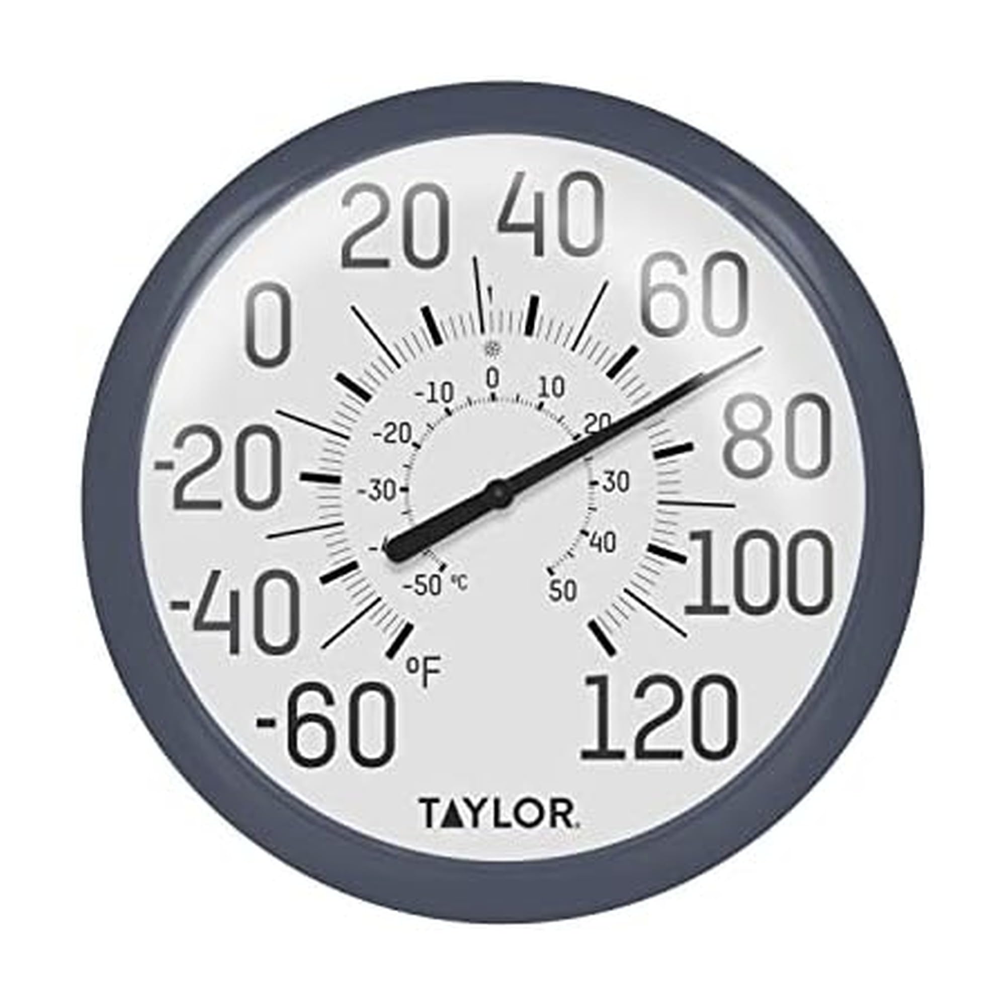 Taylor Big & Bold - Termometro da parete, 34 cm, colore: Blu navy