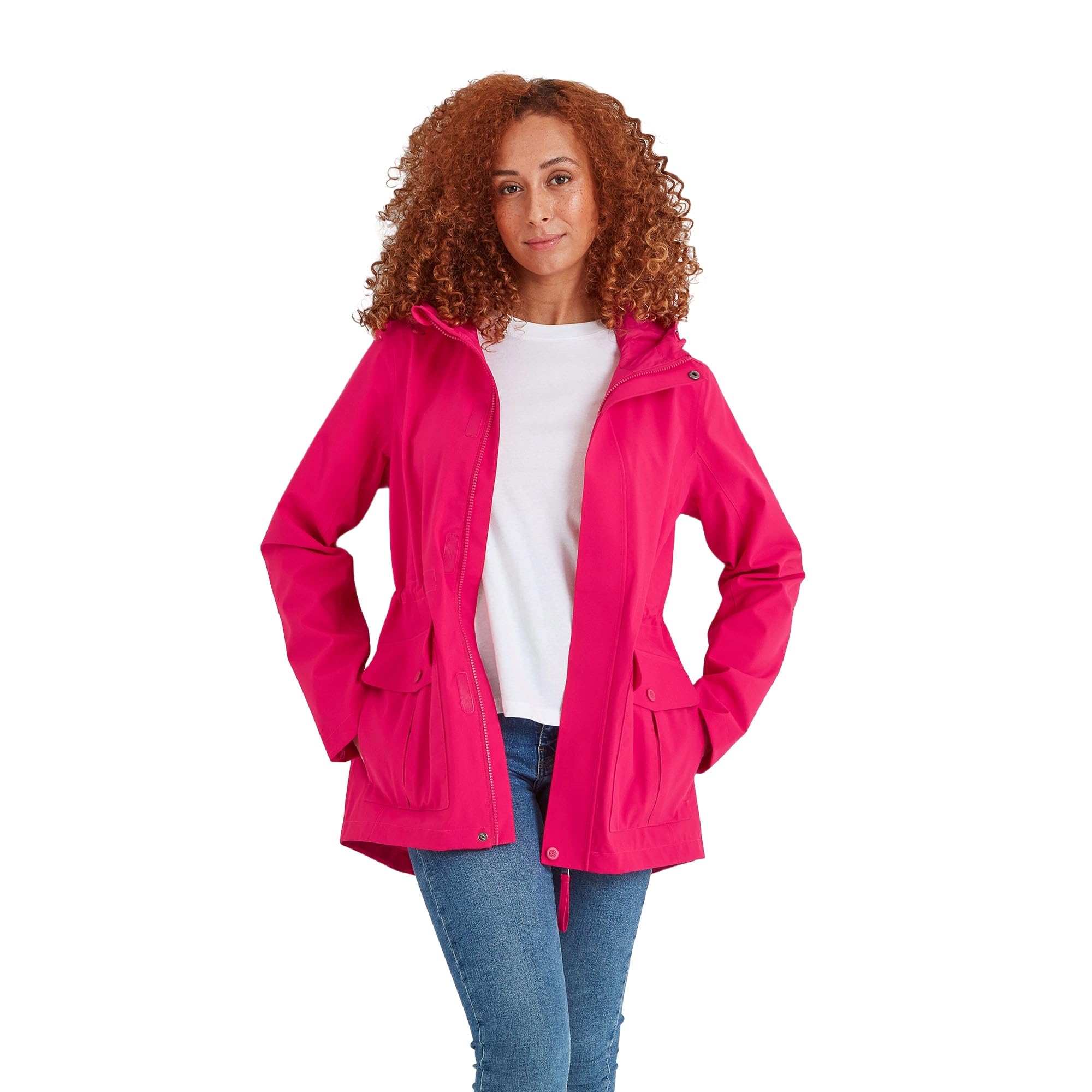Tog24 Women's Magenta 'Burradon' Jacket In | Size: 22