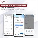 Lifelong Smart Weighing Scale with BMI & 18 Measurement Functions with Lifelong Smart Home App-Bluetooth Sensor Technology | Electronic Weight Machine | Battery Included (LLWS36, Blue) gallery image